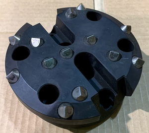 4.9” Displacement Bit (Full Face).  Includes Qty=6, Allan Head Cap Screws (Grade 8, 3/8"-16 NC x 1-3/4" Long) for Mounting to the 9709-039 Bit Body.
Borterra Number:  9709-052