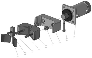 Spacer 1.25" Dia, Length=1"